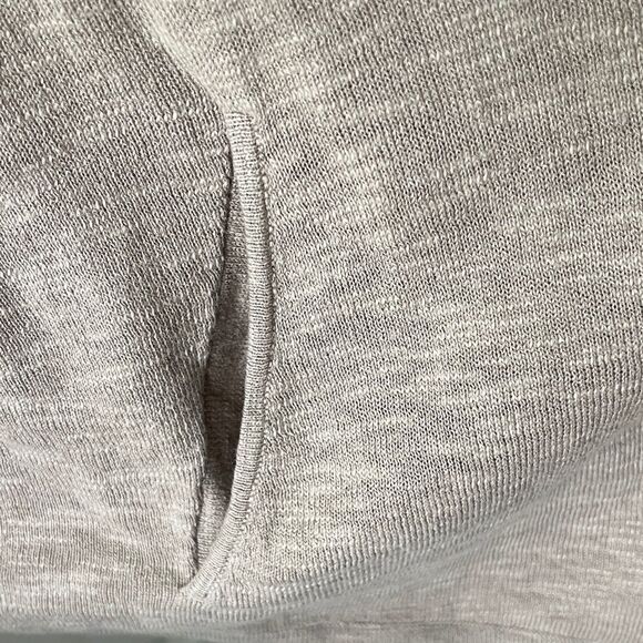 Elegant Draped Cardigan in Beige - Picture 4 of 8